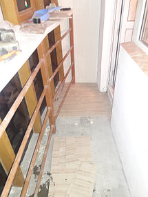Обшивка и утепление балкона в ЖК 7 бочек 12