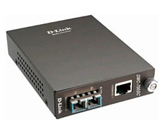 D-link DMC-810SC Медиаконвертер из 1000BASE-T по витой паре в 1000BASE-LX по одномодовому волокну (10км, SC)