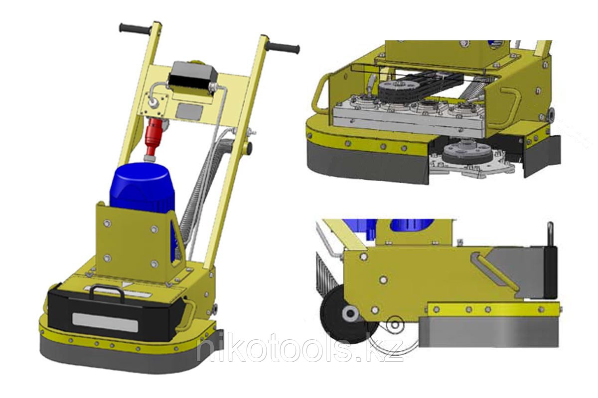 Машина мозаично-шлифовальная Splitstone (Сплитстоун)  GM-245/2 7.5 кВт