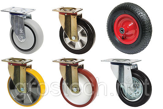 Жүк арбаларына, платформалық арбаларға, гидравликалық арбаларға арналған дөңгелектер, фото 1