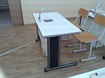 Парта для кабинета химии+2 стула ученическая, фото 2