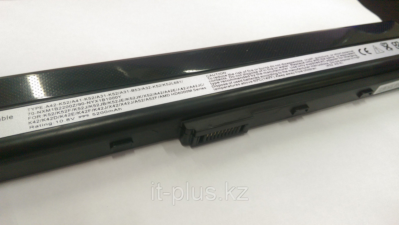 Аккумулятор для ноутбука Asus A32-N82/ 10,8 В/ 5200 мАч, черный