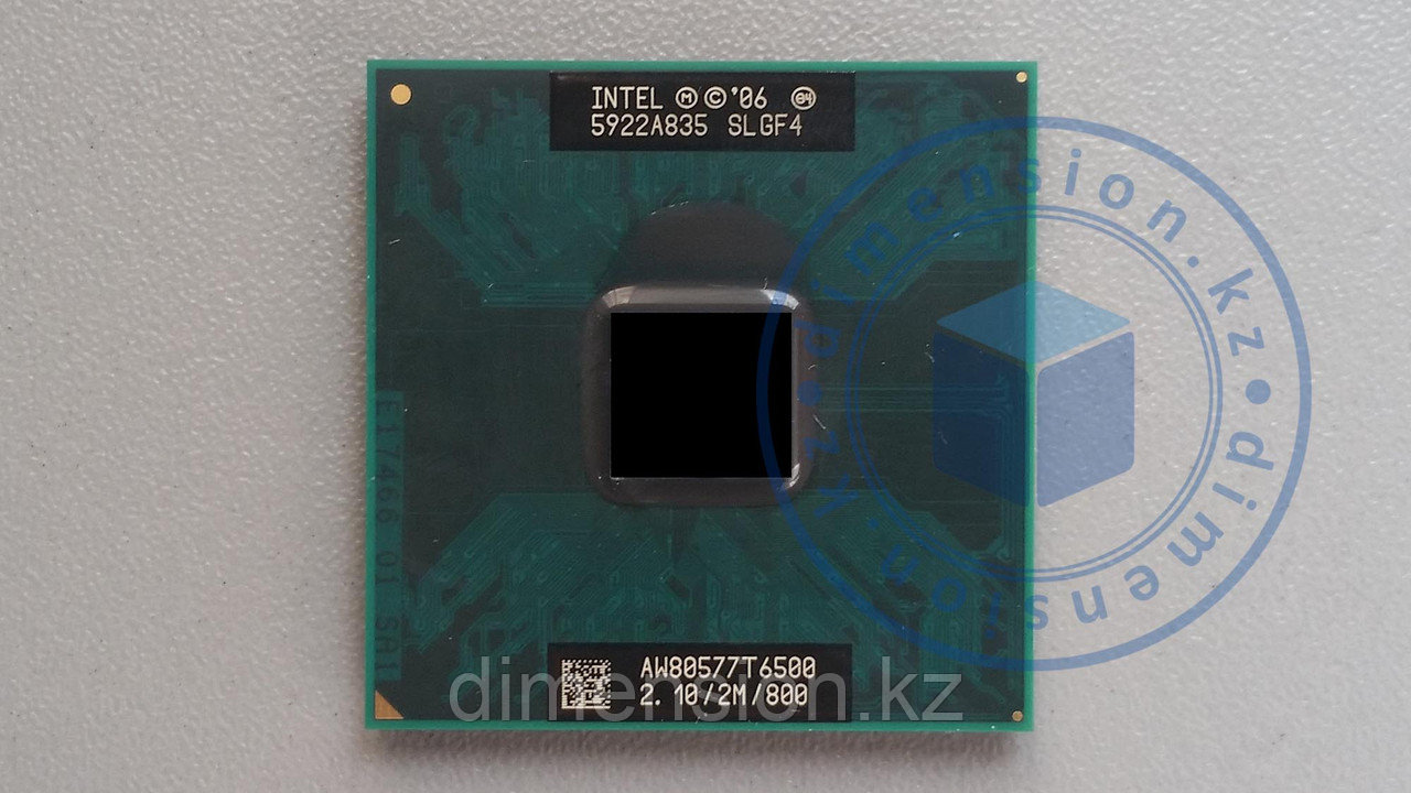 Процессор CPU для ноутбука SLGF4 Intel Core 2 Duo T6500, 2M Cache, 2.1 GHz, 800 MHz