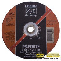 Шлифовальный диск по стали (универсальная линия) E 230-7 A 30 P PSF PFERD