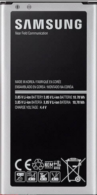 Заводской аккумулятор для Samsung Galaxy S5 mini G800F (BE-BG800BBE, 2100 mah)