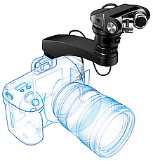 Конденсаторный стерео микрофон Tascam TM-2X для DSLR, фото 2