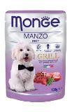 Monge Grill 100г с Говядиной в паучах Влажный корм для собак Pouch with Beef