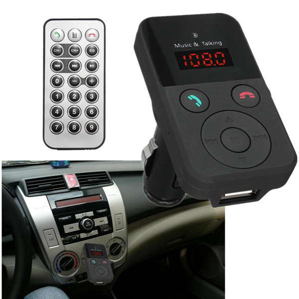 Bluetooth FM трансмиттер для авто с функцией Hands free - фото 3 - id-p28423195