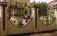 Кованный забор