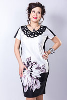 Изысканное платье полуприлегающего силуэта. Россия. Размер - 52