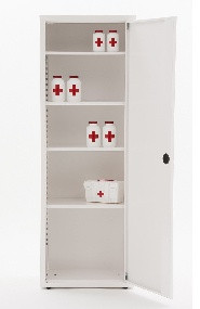 Шкаф медицинский разборный односекционный, 175x60x40 cм МЕТ Валентия 1М, фото 1
