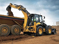 Аренда экскаватора-погрузчика в Алматы