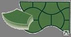 Пластиковые формы Ракушка-Луска (половинки поперечные 6.0)