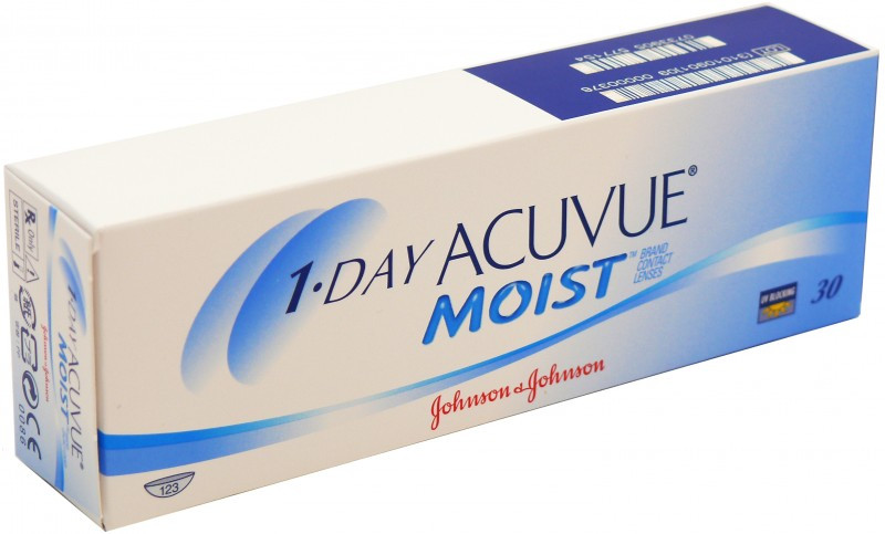 Однодневные линзы 1DAY Acuvue Moist (30 блистеров) - фото 4 - id-p2612012