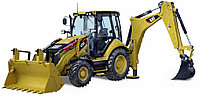 Услуги экскаватора погрузчика CAT