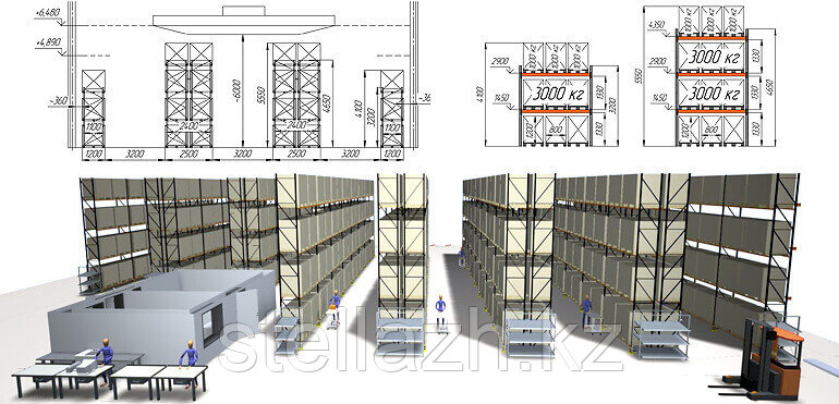 Проект дизайн склада
