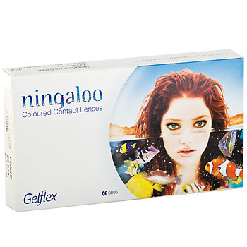 Черные контактные линзы ningaloo (2 штуки )   0.00