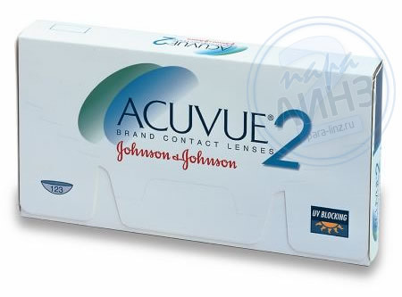 Гидрогелевые  линзы  Acuvue 2 (6 блистеров)