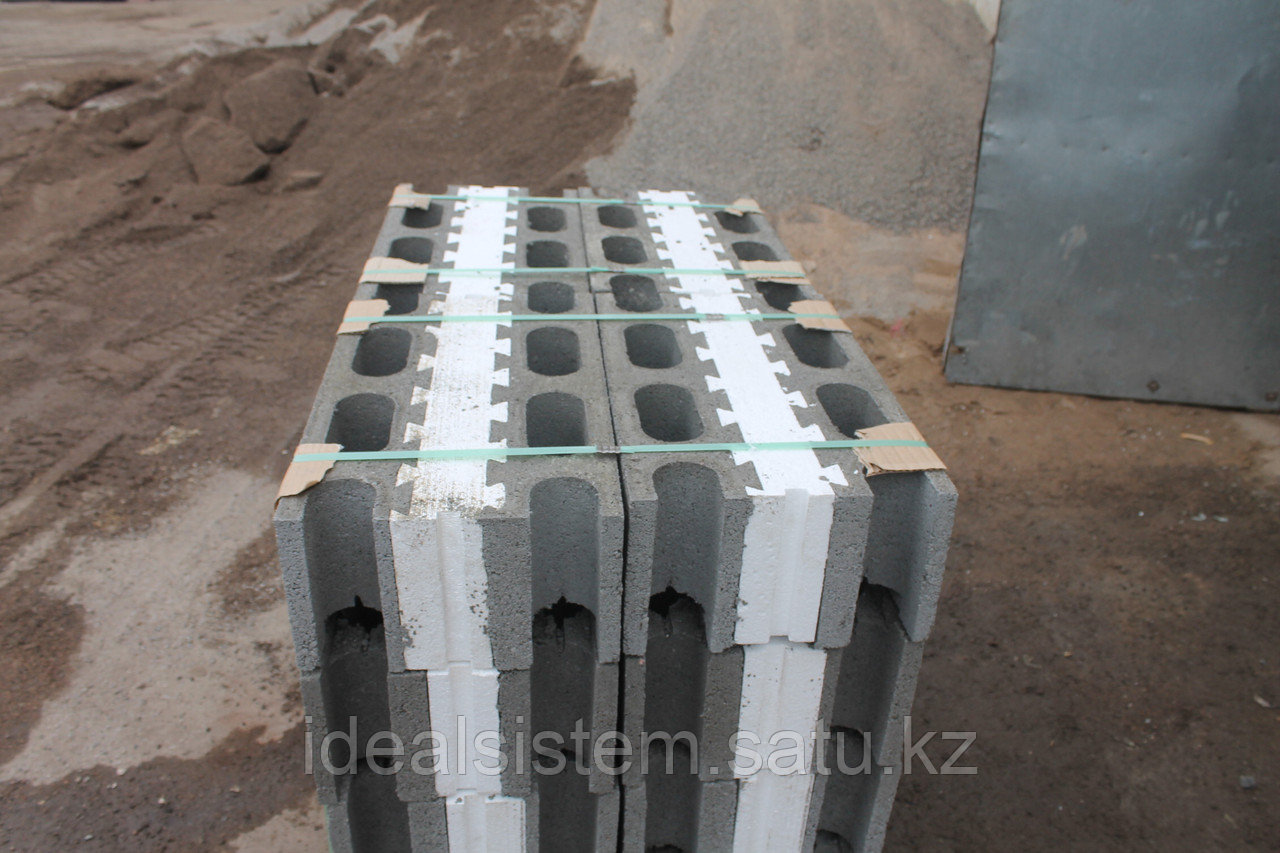 Теплоизоляционный строительный блок IDEALBLOCK - фото 2 - id-p28729752