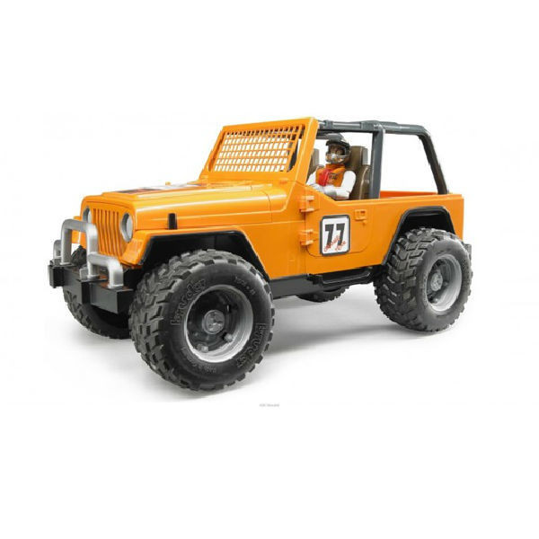 Bruder Игрушечный Гоночный Внедорожник Cross Country Racer оранжевый (Брудер)