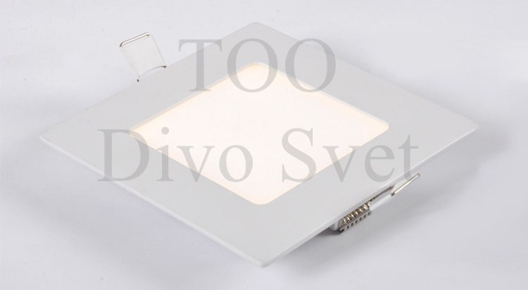 Led потолочные споты ультратонкие квадратные 6 w ( оригинал) Холодное и теплое свечение.