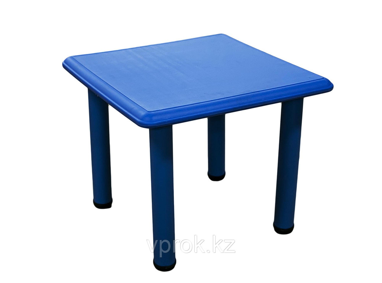 Детский стол, пластиковый (голубой) - фото 1 - id-p28776904