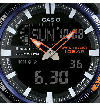 Наручные часы CASIO SGW-450H-2B - фото 5 - id-p28777953