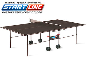 Влагостойкий теннисный стол Start Line Olympic Outdoor с сеткой