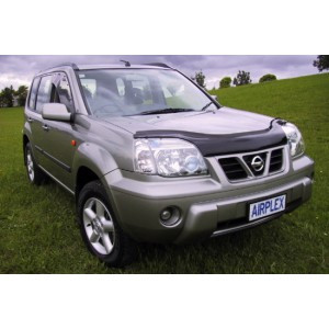 Мухобойка (дефлектор капота) Nissan X-trail (T30) 2001-2006 - фото 1 - id-p28785038