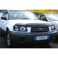 Защита фар Subaru Forester 2002-2006 с чёрным рисунком