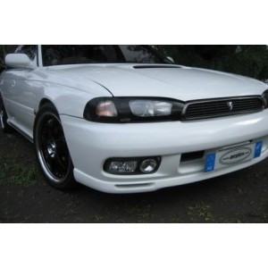 Защита фар Subaru Legacy 1994-1999 с чёрным рисунком - фото 1 - id-p28785878