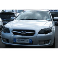 Защита фар Subaru Legacy 2007-2009 тёмная