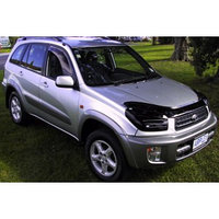 Защита фар Toyota RAV4 2000-2002 тёмная