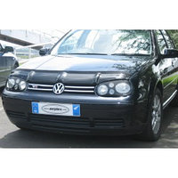 Защита фар Volkswagen Golf 4 1999-2004 с чёрным рисунком