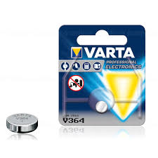 Батарейка серебряно-цинковая часовая VARTA 364 SR621SW