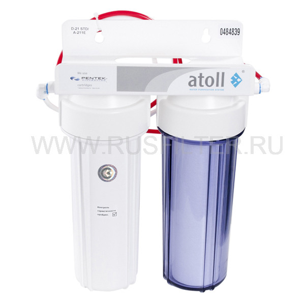 Проточный питьевой фильтр atoll D-21 STD (A-211E) - фото 2 - id-p1589603