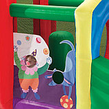 Детский надуной батут Паровоз клоунов. Длина 5.7 м, ширина 1.9.м, высота 2.8 м., фото 5