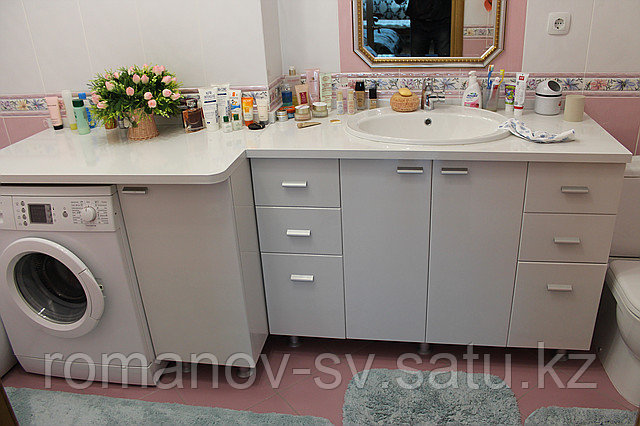 Мебель для ванной в Астане на заказ - фото 1 - id-p1592632