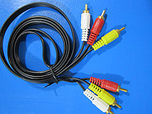 Кабель 3RCA(m) - 3RCA(m) композитный аудиовидеокабель (тюльпаны) 1.5m