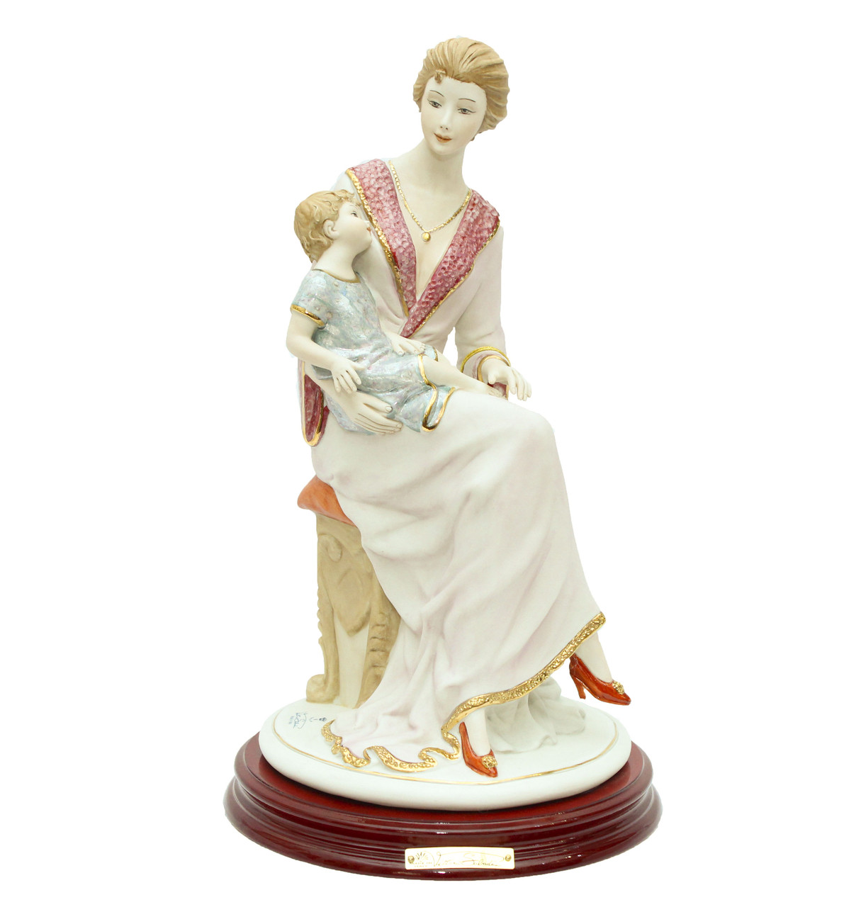 Фарфоровая статуэтка Материнство. Ручная работа, Италия