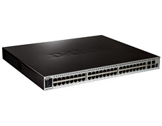 D-link DGS-3420-52T Управляемый стекируемый коммутатор 3 уровня с 48 портами