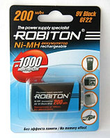 Аккумулятор Robiton 9V 200 mAh-1BL/1 /Крона/