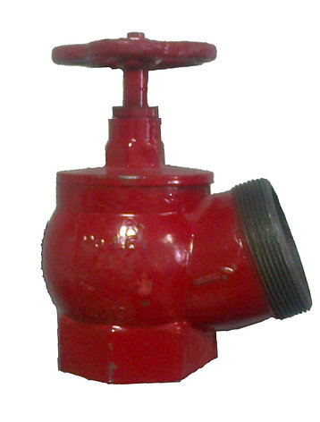 Клапан пожарного крана КПК-65, угловой, чугун, (125 гр.), фото 2