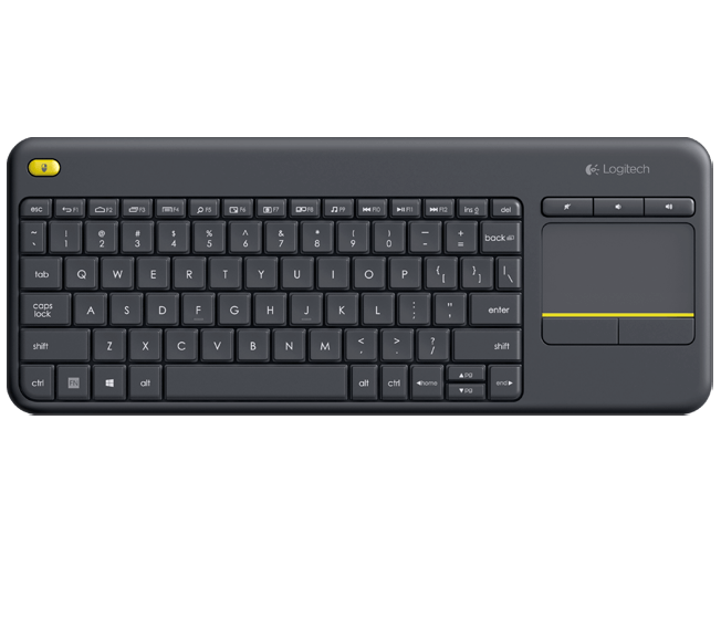Logitech 920-007147 K400 Plus Клавиатура беспроводная Touch Keyboard