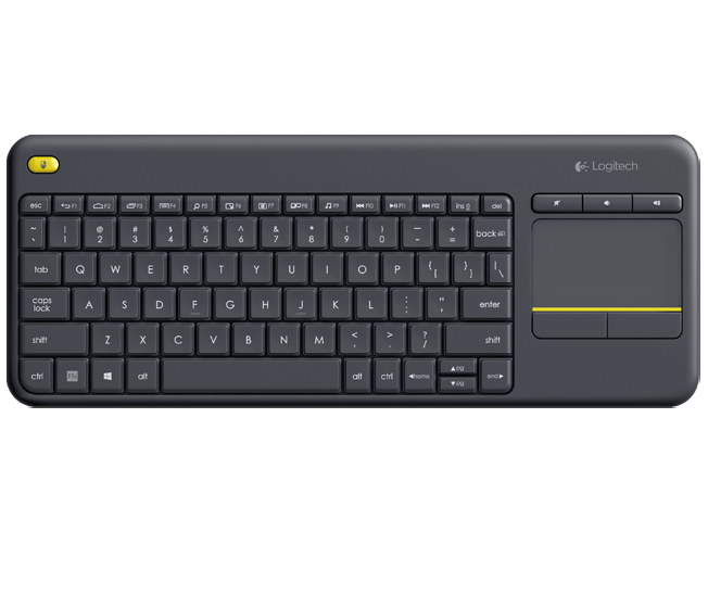 Logitech 920-007147 Клавиатура беспроводная K400 Plus Touch Keyboard