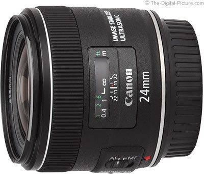Объектив Canon EF 24mm f2.8 IS USM