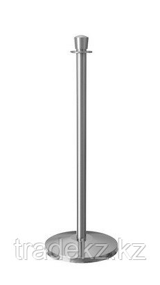 Стойка с вытяжной лентой, тенсатор Barrier Classic 58 Silver уличная, фото 2