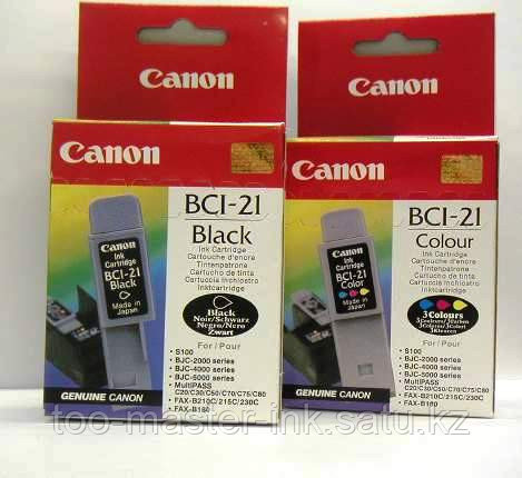 BCI-21 black for Canon BJC-2000/ 2100/4000/4100/4200/4550/4650/5500 распродажа - фото 1 - id-p1618834