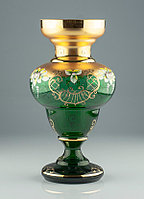 Ваза 30см зеленая arabska