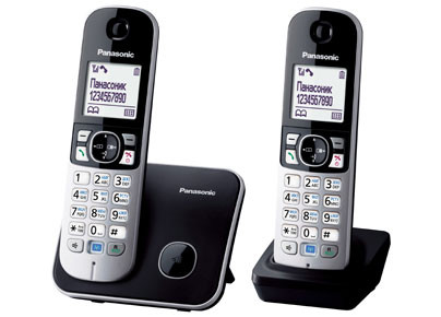 Panasonic KX-TG6812CAB DECT Телефон